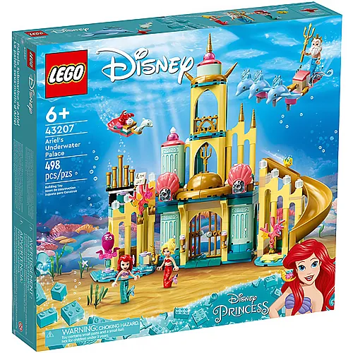 LEGO Disney Princess Arielles Unterwasserschloss (43207)