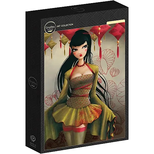 Grafika Puzzle Art Collection Misstigri, Miss Midori - 1000 Teile