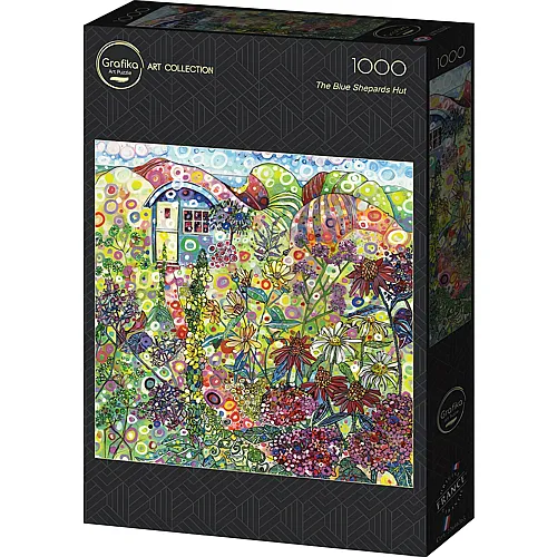 Grafika Puzzle Art Collection The Blue Shepards Hut - 1000 Teile