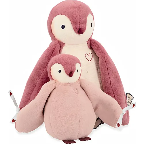 Kaloo Pl�sch Pinguine rosa - 15/25 cm