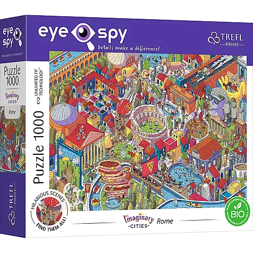 Trefl Puzzle Eye Spy - Imaginary Cities: Rom, Italien - 1000 Teile