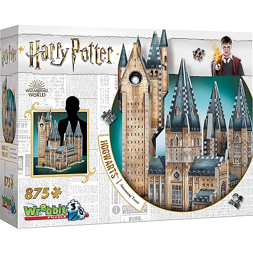 Wrebbit Puzzle Harry Potter Astronomy Tower (875Teile)