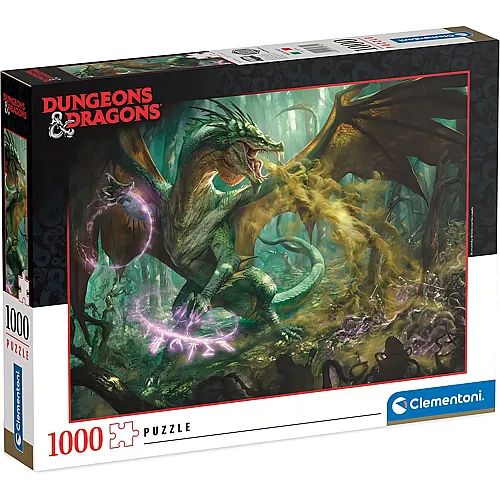 Clementoni Puzzle Dungeons & Dragons (1000Teile)