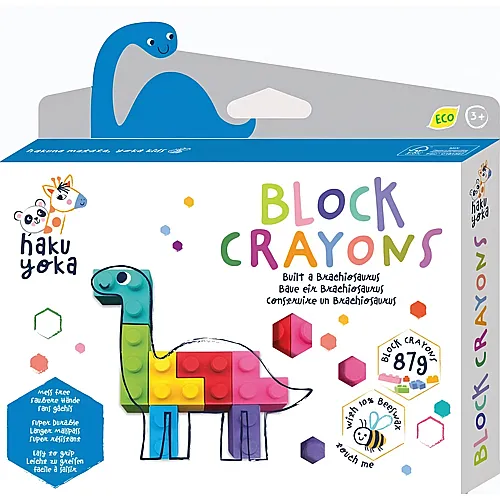 Block-Wachsmalkreiden Brachiosaurus