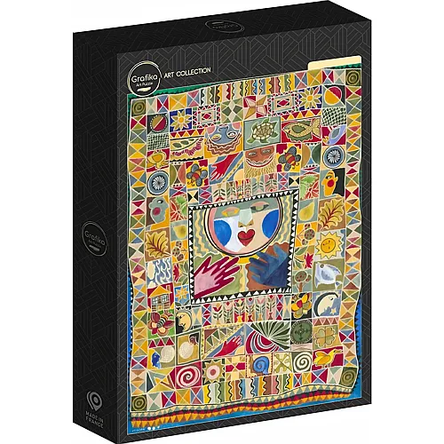 Grafika Puzzle Art Collection Steppdecke - 1000 Teile
