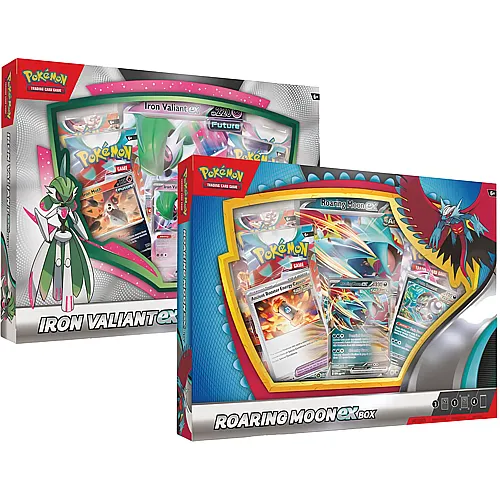 Pok�mon TCG Pok�mon Iron Valiant/Roaring Moon ex Box - English