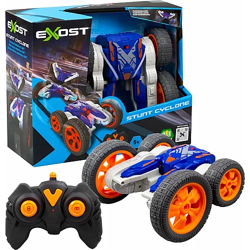 Silverlit Exost Stunt Cyclone, 2.4 GHz 1:18, 15x15x9 cm, Stand-up,