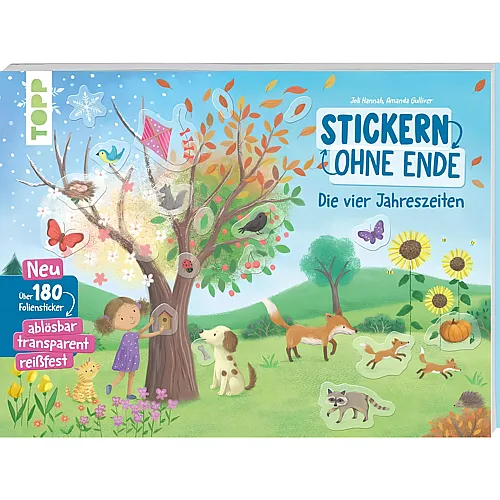 Frechverlag Stickern ohne Ende - Die vier Jahreszeit