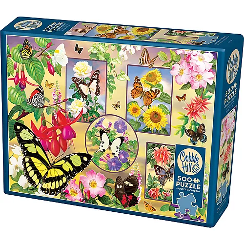 Cobble Hill Puzzle Butterfly Magic - 500 Teile