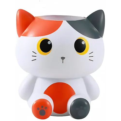 i-total 3D-Stifthalter Orange Cat