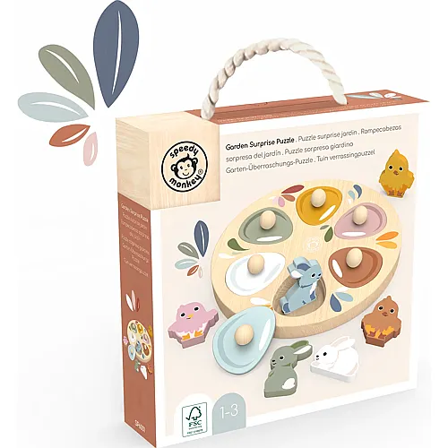 Speedy Monkey Greifpuzzle Hasen und K�ken