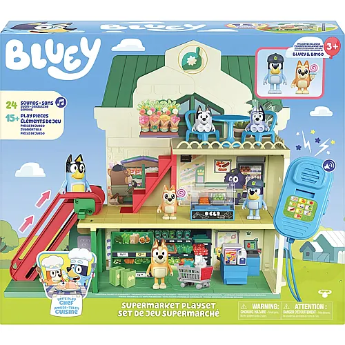 Supermarkt-Spielset mit Sound
