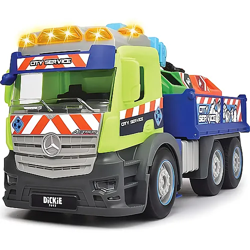 Dickie Mercedes Action Truck Recycling