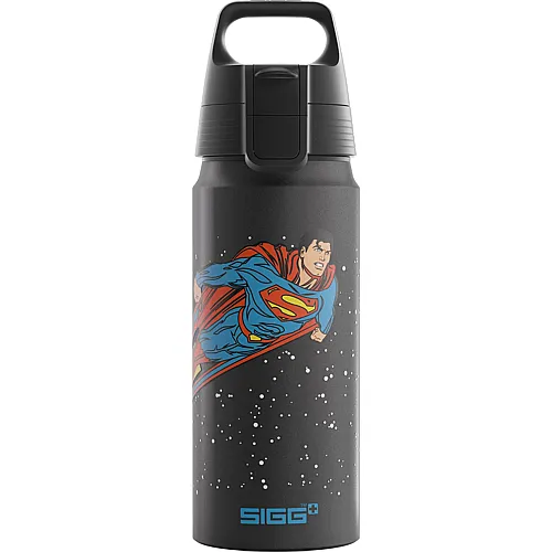 Sigg Kinder Trinkflasche WMB ONE Superman Black 0.6 L