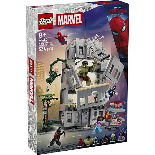 Grosser Showdown: Spider-Man vs. Hulk 76350