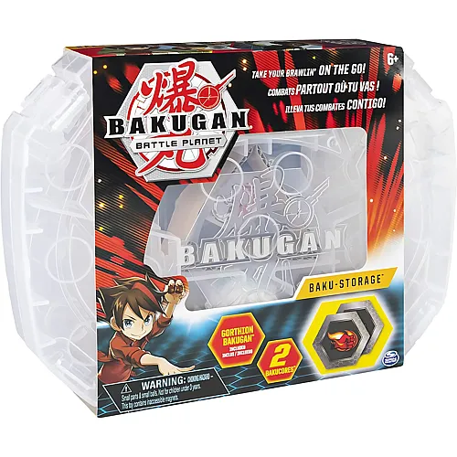 Spin Master Aufbewahrungskoffer mit extra Basic Ball Gorthion