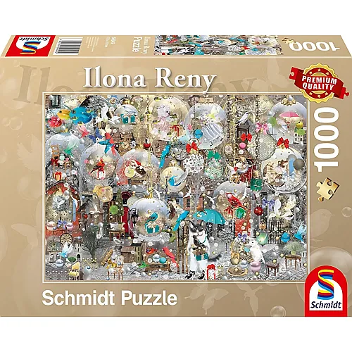 Schmidt Puzzle Ilona Reny Traumhaftes Dekor (1000Teile)