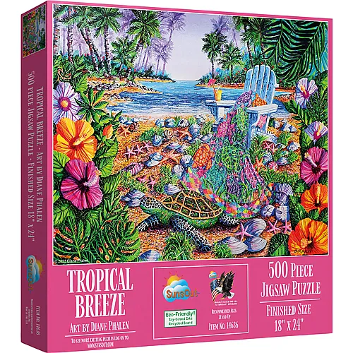 SunsOut Puzzle Diane Phalen Tropische Brise - 500 Teile