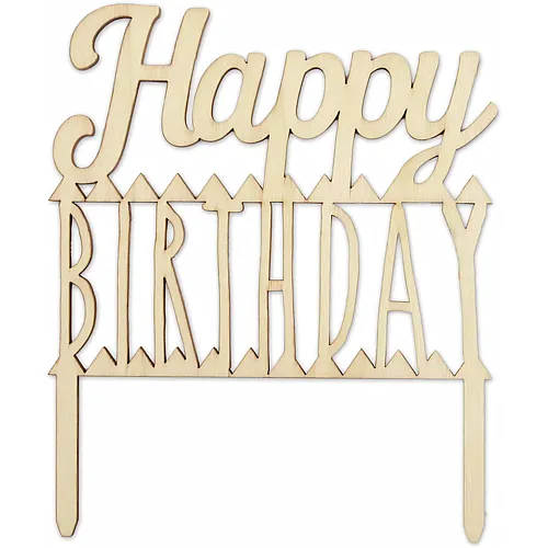 ScrapCooking Tortenaufsatz Happy Birthday