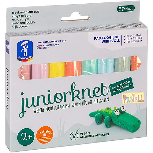 Juniorknet Pastelfarben 8Teile