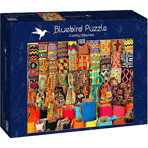 Bluebird Puzzle Colorful Baskets - 1500 Teile