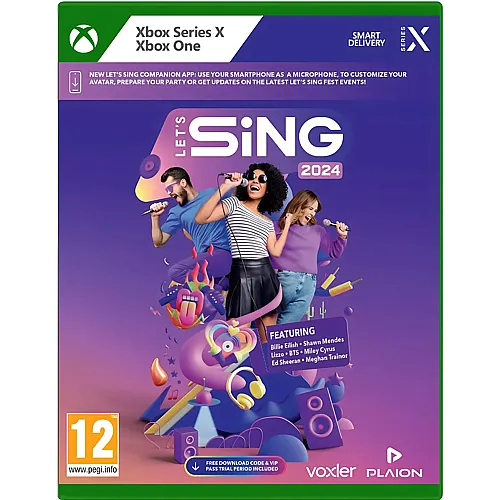 GAME Let's Sing 2024, XSX