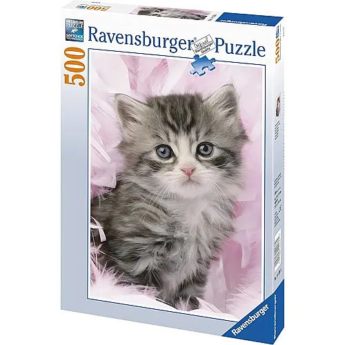Ravensburger Puzzle Kleines K�tzchen - 500 Teile