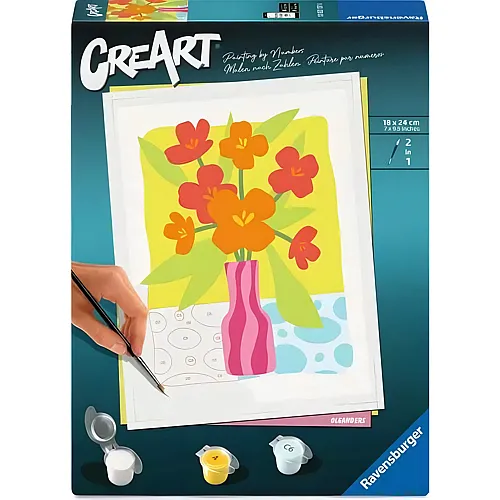 Ravensburger CreArt Malen nach Zahlen - Oleander