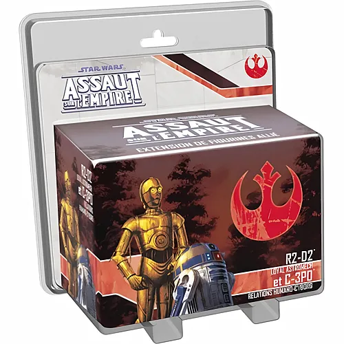 Fantasy Flight Games SW Assaut Empire R2d2 ET C3po (24) (FR)