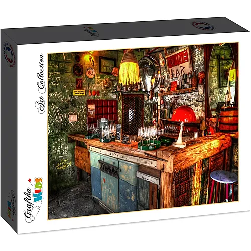 Grafika Puzzle Art Collection Grafika Kids Ruin Bar in Budapest - 12 Teile