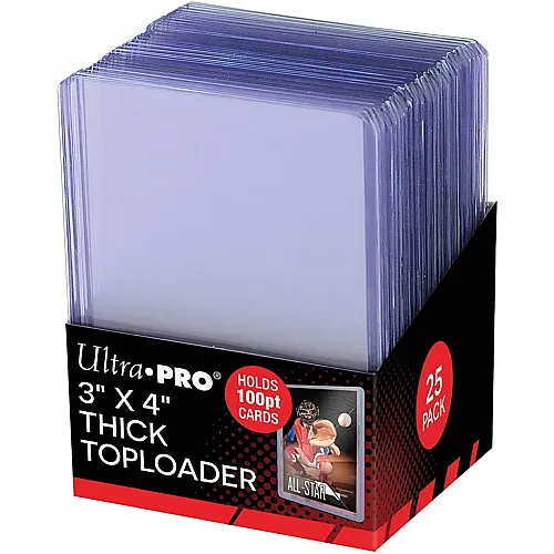 Ultra Pro Toploader Thick 100pt (25)