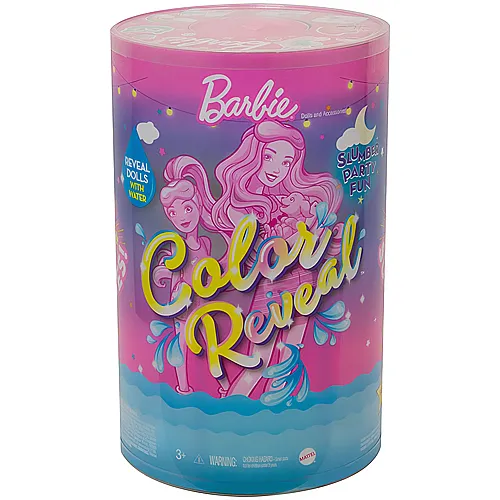 Barbie Color Reveal Pyjama-Party Deluxe Spielset