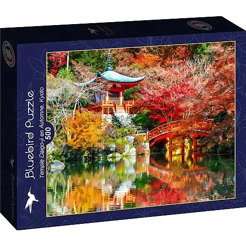 Bluebird Puzzle Temple Daigo-ji en Automne, Kyoto (500Teile)