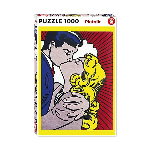 Lichtenstein Kiss III 1000Teile