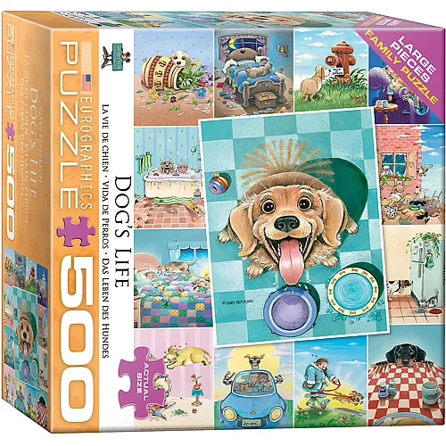 Eurographics Puzzle S��e Hunde Collage - 500 Teile