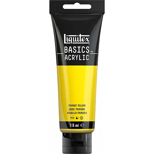 Liquitex Lqx Basics Acrylfarbe 118ml Tube Prim�rgelfb