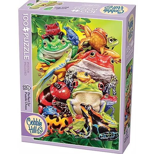 Cobble Hill Puzzle 100 Teile XXL Teile - Frog Business