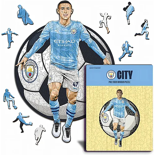 Iconic Puzzle Manchaster City FC - Phil Foden (270Teile)