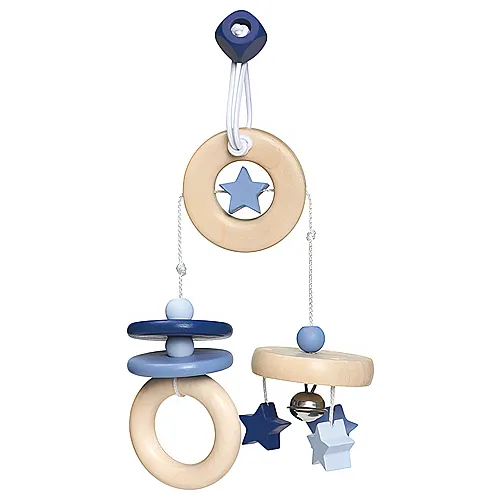 Minitrapez Sternchen Spass blau