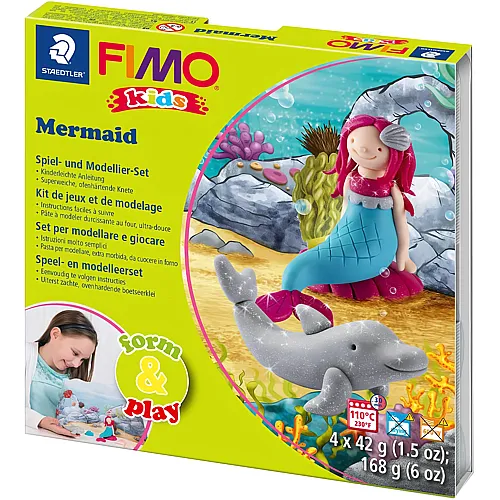 Fimo Modellier-Set Meerjungfrau