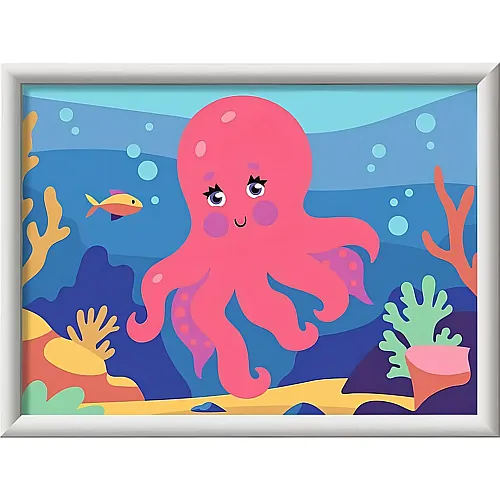 Ravensburger CreArt Malen nach Zahlen - Oktopus