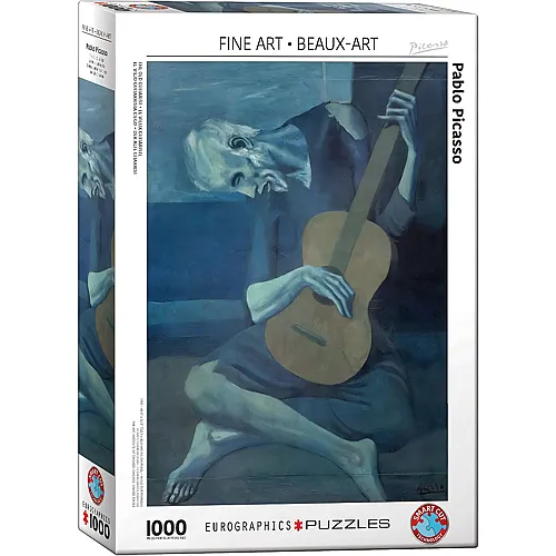 Eurographics Puzzle Pablo Picasso Der alte Gitarrist - 1000 Teile