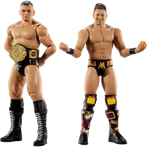 Mattel WWE 2er-Pack Gunther vs The Miz - 15 cm