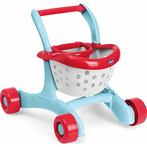 Chicco Lauflernwagen 2in, Robust mit R�dern, Erste Schritte f�r Kinder, Rollenspiel Einkauf und Formen, mit Puppensitz