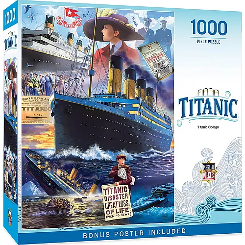 Titanic Collage 1000Teile