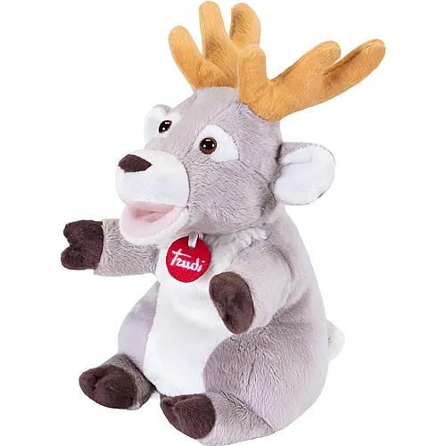 Trudi Reindeer Hand Puppet - 28 cm