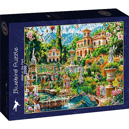 Bluebird Puzzle Puzzle 2000 Teile Spaziergang im Park