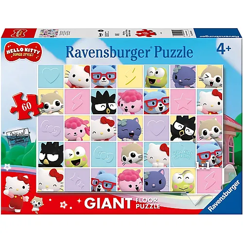 Giant Floor Hello Kitty Super Style 60Teile
