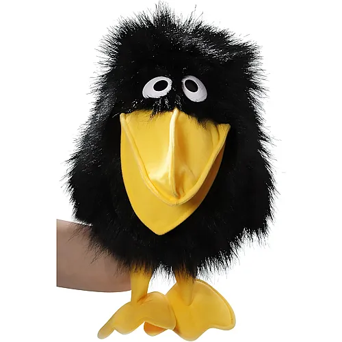 Carl Dick Handpuppe Rabe - 30 cm