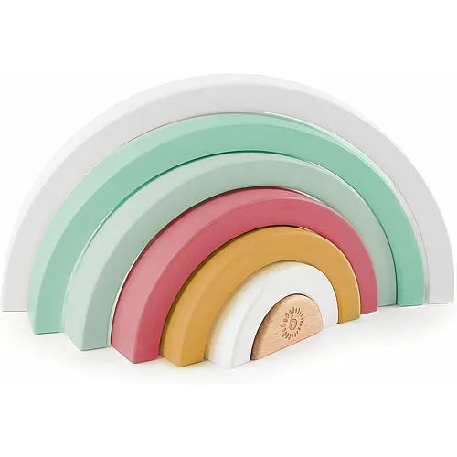 Bieco Stapelturm Regenbogen Beeren